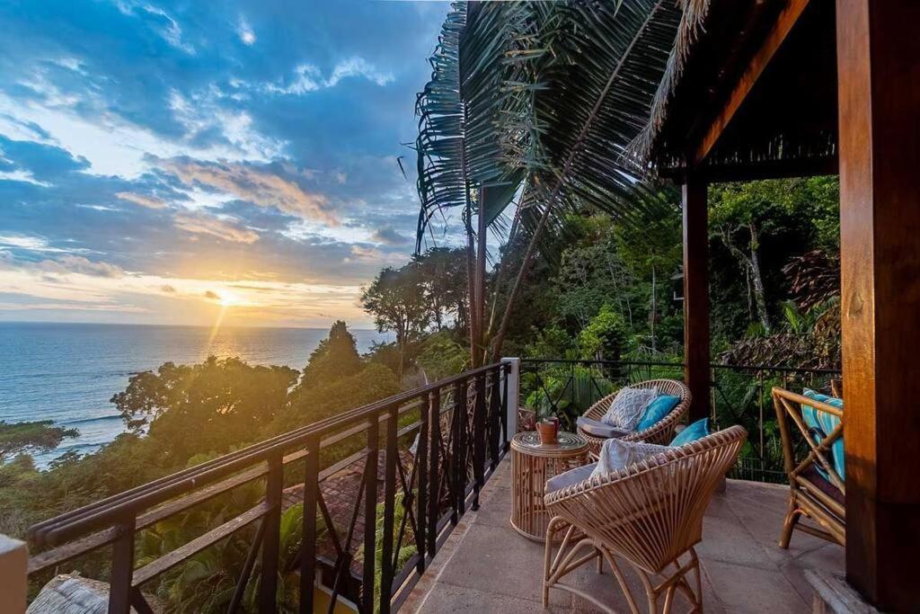 Villa Amor Del Mar With Breathtaking View Of Ocean & Jungle Dominical Dış mekan fotoğraf